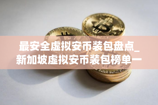 最安全虚拟安币装包盘点_新加坡虚拟安币装包榜单一览