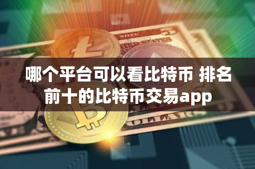 哪个平台可以看比特币 排名前十的比特币交易app