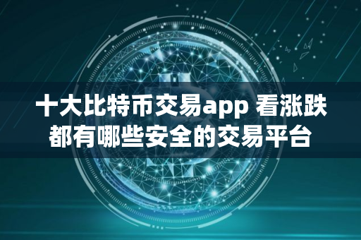 十大比特币交易app 看涨跌都有哪些安全的交易平台
