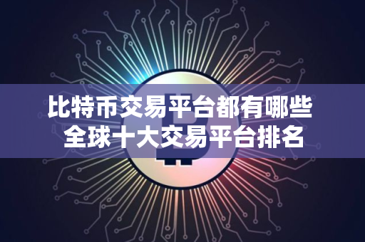 比特币交易平台都有哪些 全球十大交易平台排名