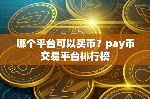 哪个平台可以买币？pay币交易平台排行榜