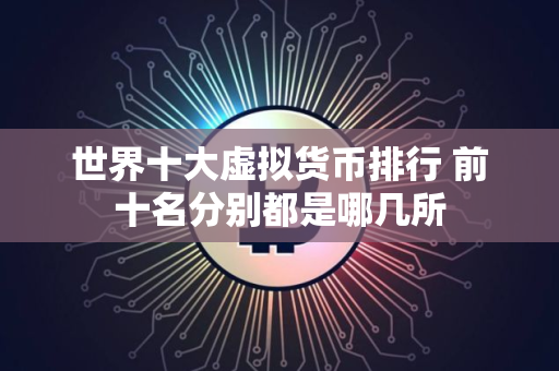 世界十大虚拟货币排行 前十名分别都是哪几所