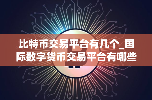 比特币交易平台有几个_国际数字货币交易平台有哪些