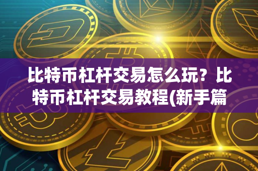 比特币杠杆交易怎么玩？比特币杠杆交易教程(新手篇)