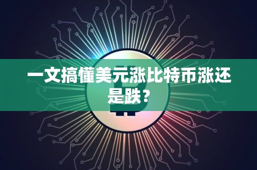 一文搞懂美元涨比特币涨还是跌？