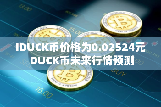 IDUCK币价格为0.02524元 DUCK币未来行情预测