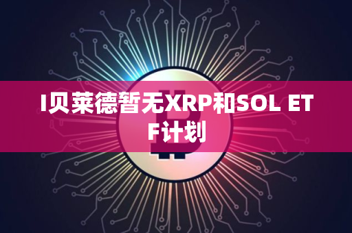 I贝莱德暂无XRP和SOL ETF计划