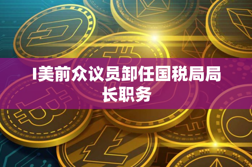 I美前众议员卸任国税局局长职务