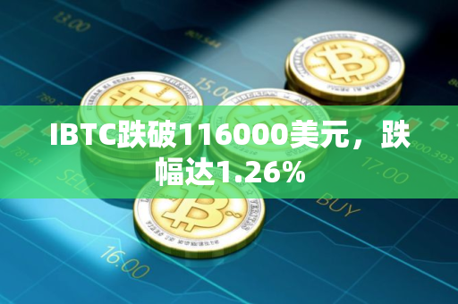 IBTC跌破116000美元，跌幅达1.26%