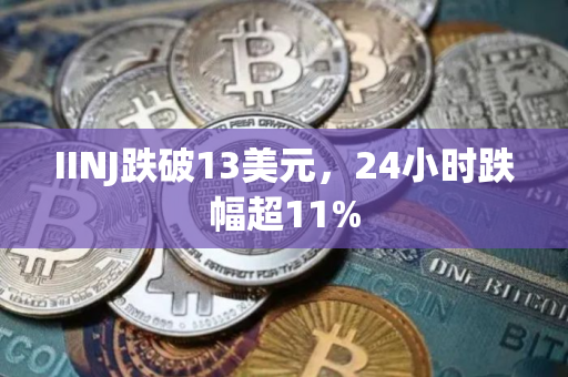 IINJ跌破13美元，24小时跌幅超11%