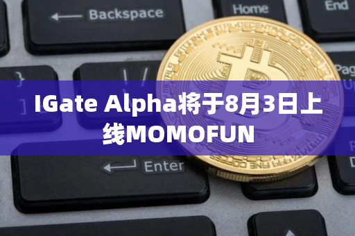 IGate Alpha将于8月3日上线MOMOFUN