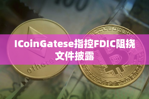 ICoinGatese指控FDIC阻挠文件披露