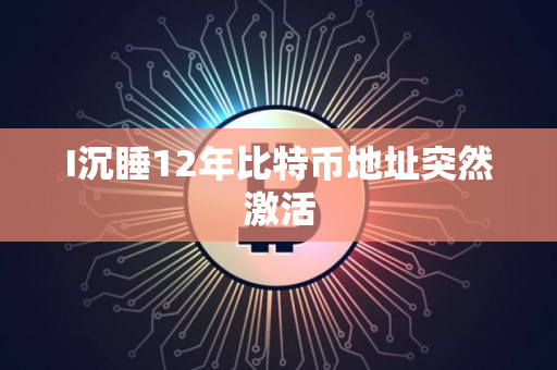I沉睡12年比特币地址突然激活 I沉睡12年比特币地址突然激活