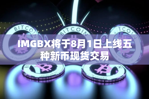 IMGBX将于8月1日上线五种新币现货交易