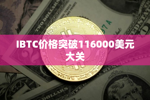 IBTC价格突破116000美元大关