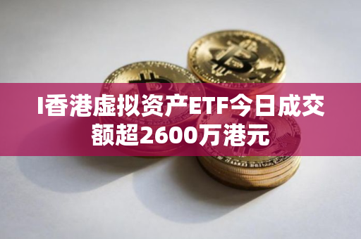 I香港虚拟资产ETF今日成交额超2600万港元