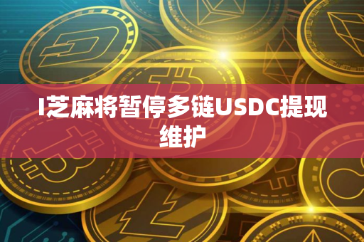 I芝麻将暂停多链USDC提现维护