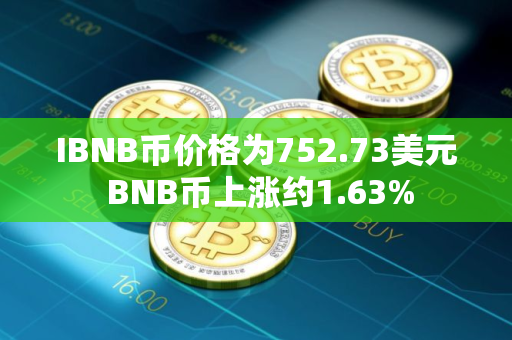 IBNB币价格为752.73美元 BNB币上涨约1.63%