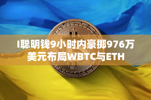 I聪明钱9小时内豪掷976万美元布局WBTC与ETH