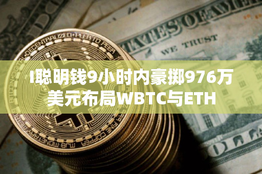 I聪明钱9小时内豪掷976万美元布局WBTC与ETH