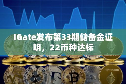 IGate发布第33期储备金证明，22币种达标