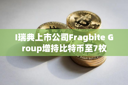 I瑞典上市公司Fragbite Group增持比特币至7枚