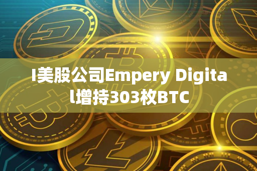 I美股公司Empery Digital增持303枚BTC