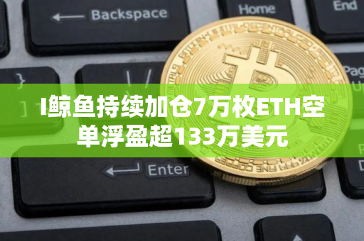 I鲸鱼持续加仓7万枚ETH空单浮盈超133万美元