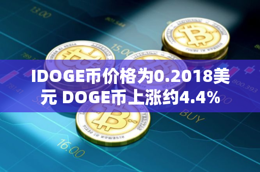 IDOGE币价格为0.2018美元 DOGE币上涨约4.4%
