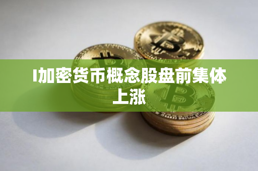 I加密货币概念股盘前集体上涨