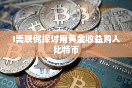 I美联储探讨用黄金收益购入比特币