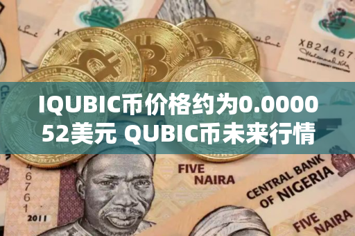 IQUBIC币价格约为0.000052美元 QUBIC币未来行情预测