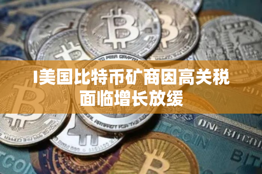 I美国比特币矿商因高关税面临增长放缓