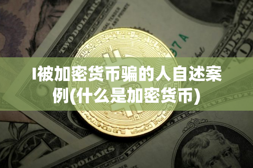 I被加密货币骗的人自述案例(什么是加密货币) I被加密货币骗的人自述案例(什么是加密货币)