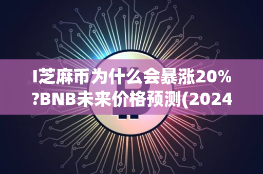 I芝麻币为什么会暴涨20%?BNB未来价格预测(2024-2030)