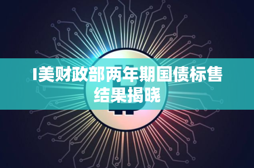I美财政部两年期国债标售结果揭晓