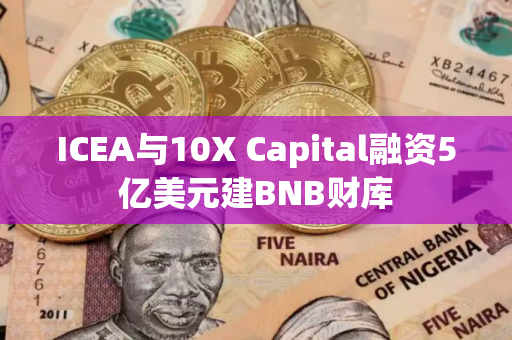 ICEA与10X Capital融资5亿美元建BNB财库