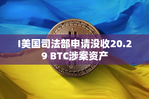 I美国司法部申请没收20.29 BTC涉案资产