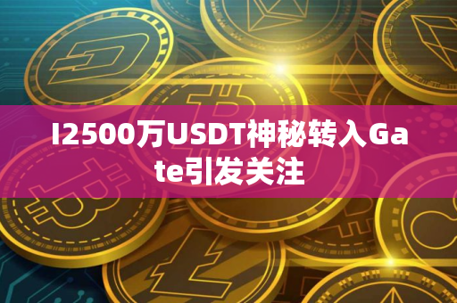 I2500万USDT神秘转入Gate引发关注