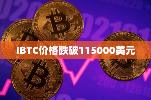 IBTC价格跌破115000美元