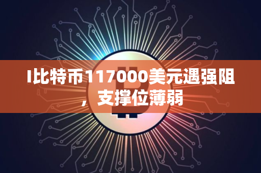 I比特币117000美元遇强阻，支撑位薄弱