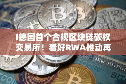I德国首个合规区块链碳权交易所！看好RWA推动再生能源市场