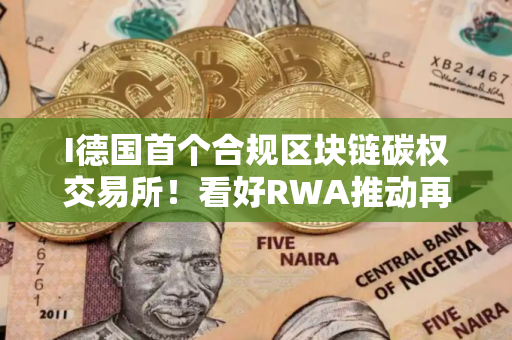 I德国首个合规区块链碳权交易所！看好RWA推动再生能源市场