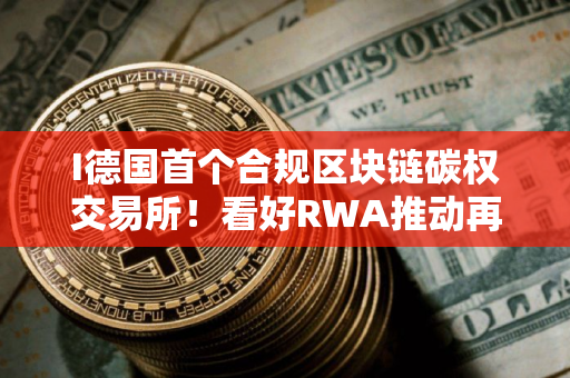I德国首个合规区块链碳权交易所！看好RWA推动再生能源市场