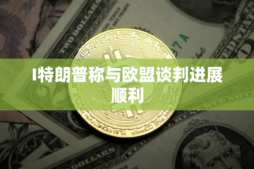 I特朗普称与欧盟谈判进展顺利