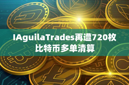 IAguilaTrades再遭720枚比特币多单清算
