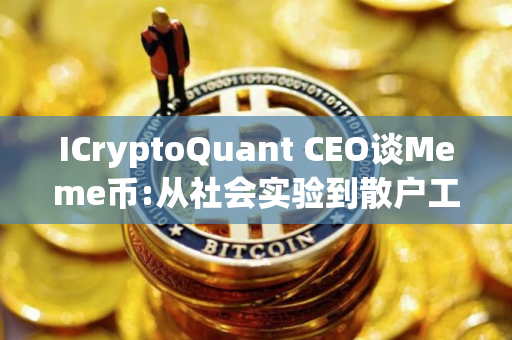 ICryptoQuant CEO谈Meme币:从社会实验到散户工具