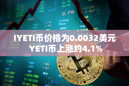 IYETI币价格为0.0032美元 YETI币上涨约4.1%