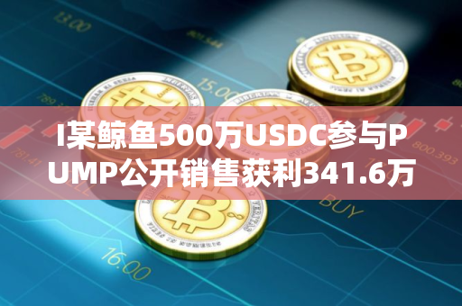 I某鲸鱼500万USDC参与PUMP公开销售获利341.6万美元