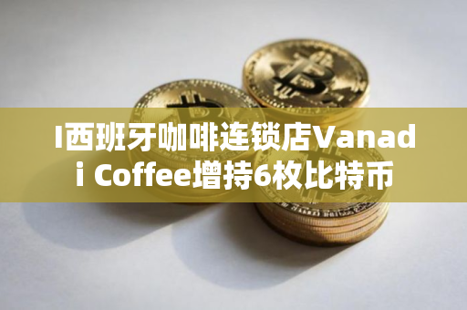 I西班牙咖啡连锁店Vanadi Coffee增持6枚比特币
